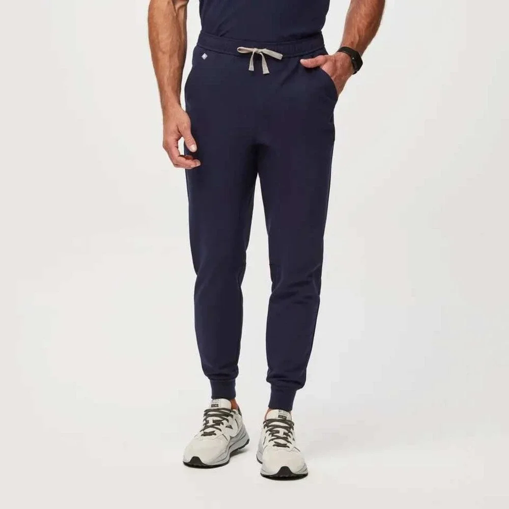 FIGS Men's Tansen Jogger Scrub‎ Pants Navy Blue Size Small / Tall
